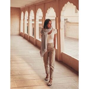 Anthropologie High Waisted Utility Pants